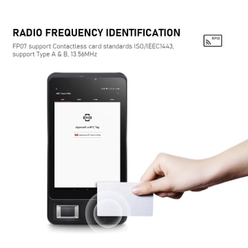 HFSecurity FP07 FAP10 Fingerprint School Bus Attendance Machine SMS Function Waterproof Industrial Android Tablet for School